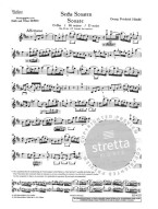 Georg Friedrich Händel: 6 Sonatas 2 Book 2 (noty na housle, klavír)