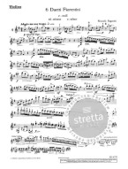 Niccolo Paganini: 6 Duetti Fiorentini Book 2 (noty na housle, klavír)