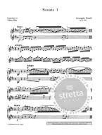 Arcangelo Corelli: 12 Sonatas Opus 5 Book 1 (noty na housle, klavír)