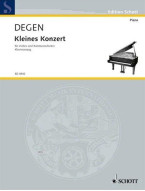 Helmut Degen: Kleines Konzert (noty na housle, klavír)