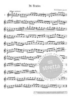 Heinrich Ernst Kayser: 36 Studies (noty na housle)