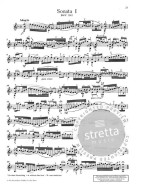 Johann Sebastian Bach: Sonatas & Partitas (noty na housle)