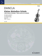 Charles Dancla: Little School of Melody 1, Op.123 (noty na housle, klavír)