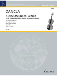 Charles Dancla: Little School of Melody 1, Op.123 (noty na housle, klavír)