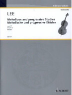 Sebastian Lee: Melodious and Progressive Studies 2, Op.31 (noty na violoncello)