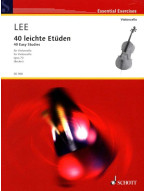 Sebastian Lee: 40 Easy Studies Op.70 (noty na violoncello)