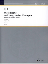 Sebastian Lee: Melodious and Progressive Studies, Op.131 (noty na 2 violoncella)