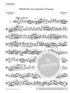 Sebastian Lee: Melodious and Progressive Studies, Op.131 (noty na 2 violoncella)