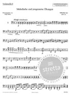 Sebastian Lee: Melodious and Progressive Studies, Op.131 (noty na 2 violoncella)