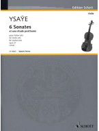 Eugene Ysaye: 6 Sonates op. 27 (noty na housle)