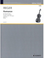 Max Reger: Romance G major WoO II/10 (noty na housle, klavír)