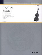 Giuseppe Tartini: Sonata G Minor Op.1/10 (noty na housle, klavír)