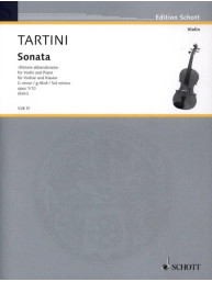 Giuseppe Tartini: Sonata G Minor Op.1/10 (noty na housle, klavír)