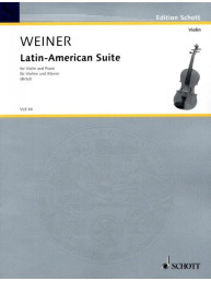 Stanley Weiner: Latin-American Suite (noty na housle, klavír)