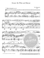 Paul Hindemith: Sonata for Flute and Piano (noty na příčnou flétnu, klavír)