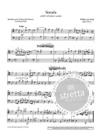 Willem de Fesch: Sonata g-Moll op. 8/5 (noty na violoncello, klavír)
