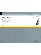 Heinz Holliger: Romancendres (noty na violoncello, klavír)