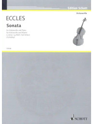 Henry Eccles: Sonata g-Moll (noty na violoncello, klavír)