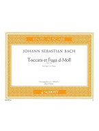 Johann Sebastian Bach: Toccata Et Fuga D-Moll (noty na varhany)