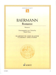 Carl Baermann: Romanze (noty na klarinet, klavír)