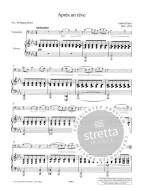 Gabriel Fauré: Aprés un réve op. 7/1 (noty na violoncello, klavír)