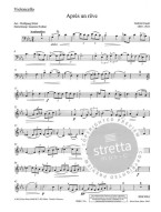 Gabriel Fauré: Aprés un réve op. 7/1 (noty na violoncello, klavír)