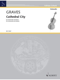 John Graves: Cathedral City (noty na violoncello, klavír)
