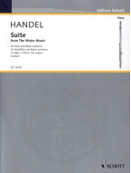 Georg Friedrich Händel: Suite in G from the Watermusic (noty na příčnou flétnu, klavír)