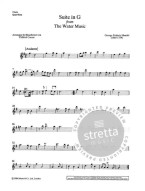 Georg Friedrich Händel: Suite in G from the Watermusic (noty na příčnou flétnu, klavír)