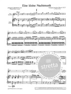 Wolfgang Amadeus Mozart: Eine Kleine Nachtmusik K.525 (noty na příčnou flétnu, klavír)