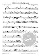 Wolfgang Amadeus Mozart: Eine Kleine Nachtmusik K.525 (noty na příčnou flétnu, klavír)