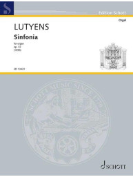 Elisabeth Lutyens: Sinfonia op. 32 (noty na varhany)