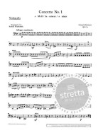 Georg Goltermann: Concerto no.1 in A minor Op.14 (noty na violoncello, klavír)