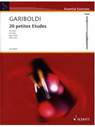 Giuseppe Gariboldi: 20 Petites Etudes op. 132 (noty na příčnou flétnu)