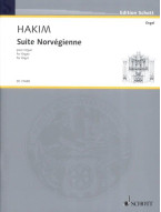 Naji Hakim: Suite Norvégienne (noty na varhany)