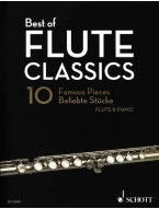 Best of Flute Classics (noty na příčnou flétnu, klavír)