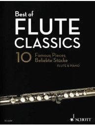 Best of Flute Classics (noty na příčnou flétnu, klavír)