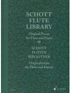 Schott Flute Library (noty na příčnou flétnu, klavír)