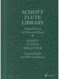Schott Flute Library (noty na příčnou flétnu, klavír)
