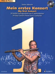 My First Concert: 24 Easy Concert Pieces from 5 Centuries (noty na příčnou flétnu, klavír)(+audio)