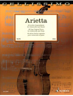 Arietta: 40 Easy Original Pieces (noty na violoncello, klavír)