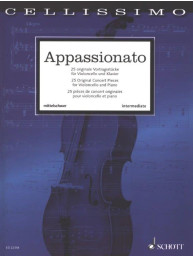 Appassionato: 25 Original Concert Pieces (noty na violoncello, klavír)