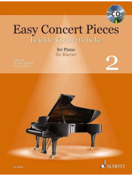 Easy Concert Pieces 2 (noty na klavír)(+audio)