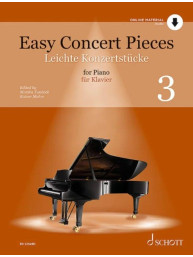 Easy Concert Pieces 3 (noty na klavír)(+audio)
