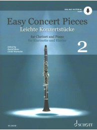 Easy Concert Pieces 2 (noty na klarinet, klavír)(+audio)