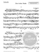 Paul Hindemith: 3 Easy Pieces (noty na violoncello, klavír)