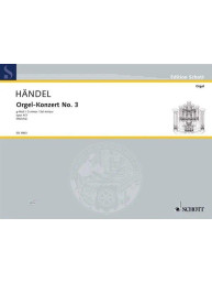 Georg Friedrich Händel: Konzert Nr. 3 g-Moll op. 4/3 HWV 291 (noty na varhany)