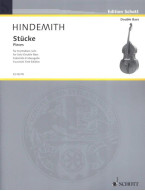 Paul Hindemith: Pieces (noty na kontrabas)