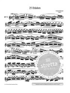 Louis Drouet: 25 Studies (noty na příčnou flétnu)