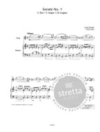 Louis Drouet: 3 Little Sonatas (noty na příčnou flétnu, klavír)